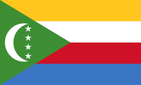 Flagge von Komoren Flagge