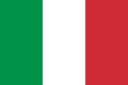 Flagge von Italien Flagge